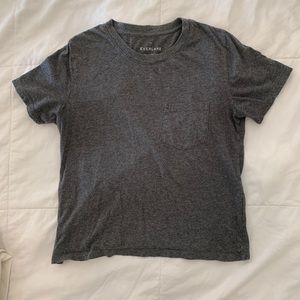 Everlane organic cotton box cut pocket tee